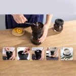 آسیاب دستی دو مخزنه