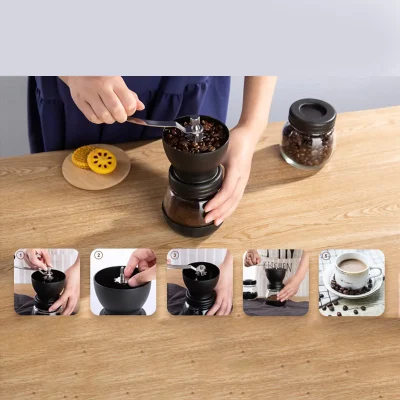 آسیاب دستی دو مخزنه