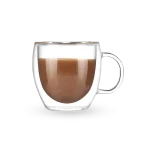 ماگ دوجداره دسته دار وارداتی 100 میل